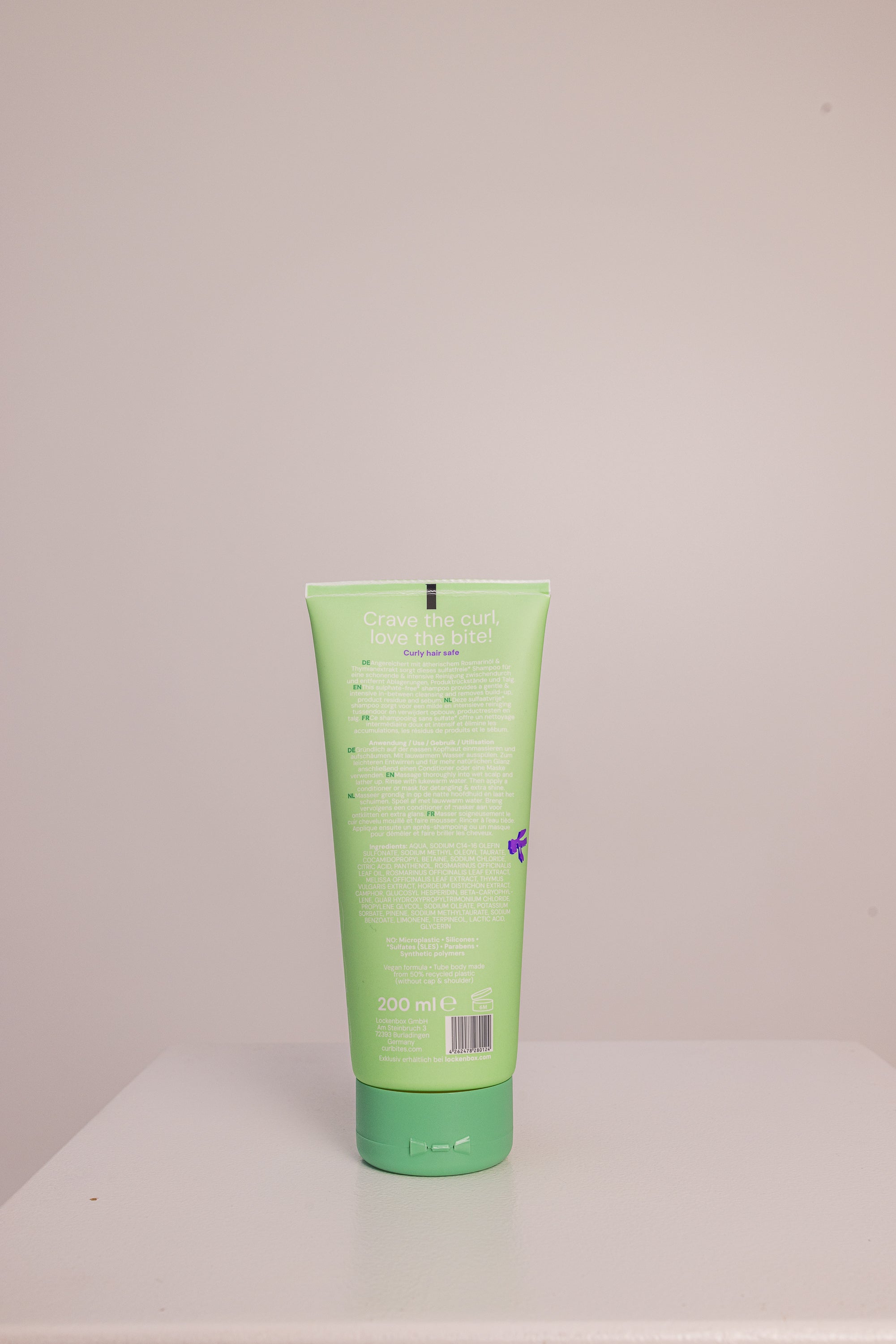 Mordeduras de rizo | Champú de limpieza profunda de romero | 200ml