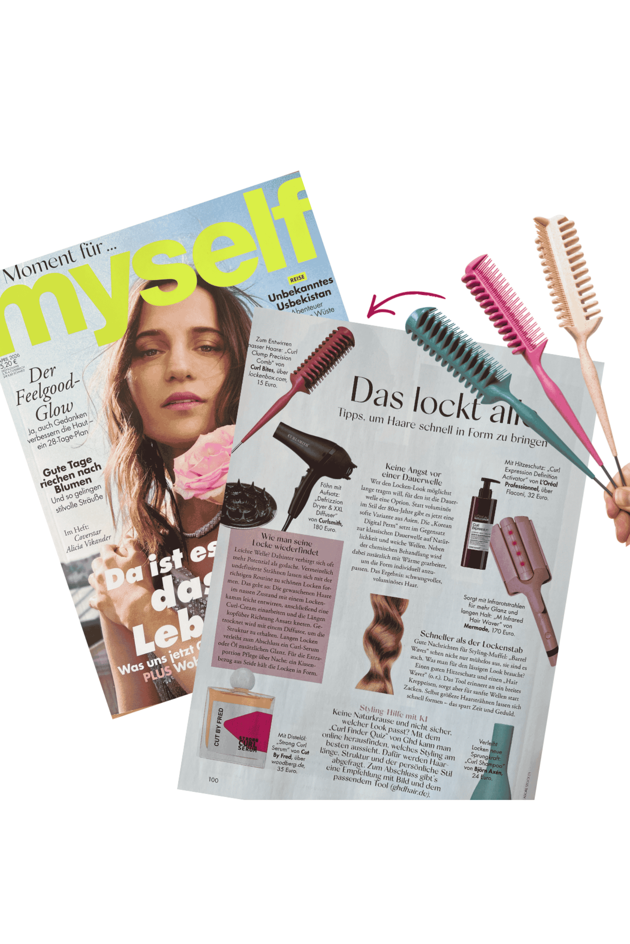 Curl Bites | Curl Clump Precision Comb