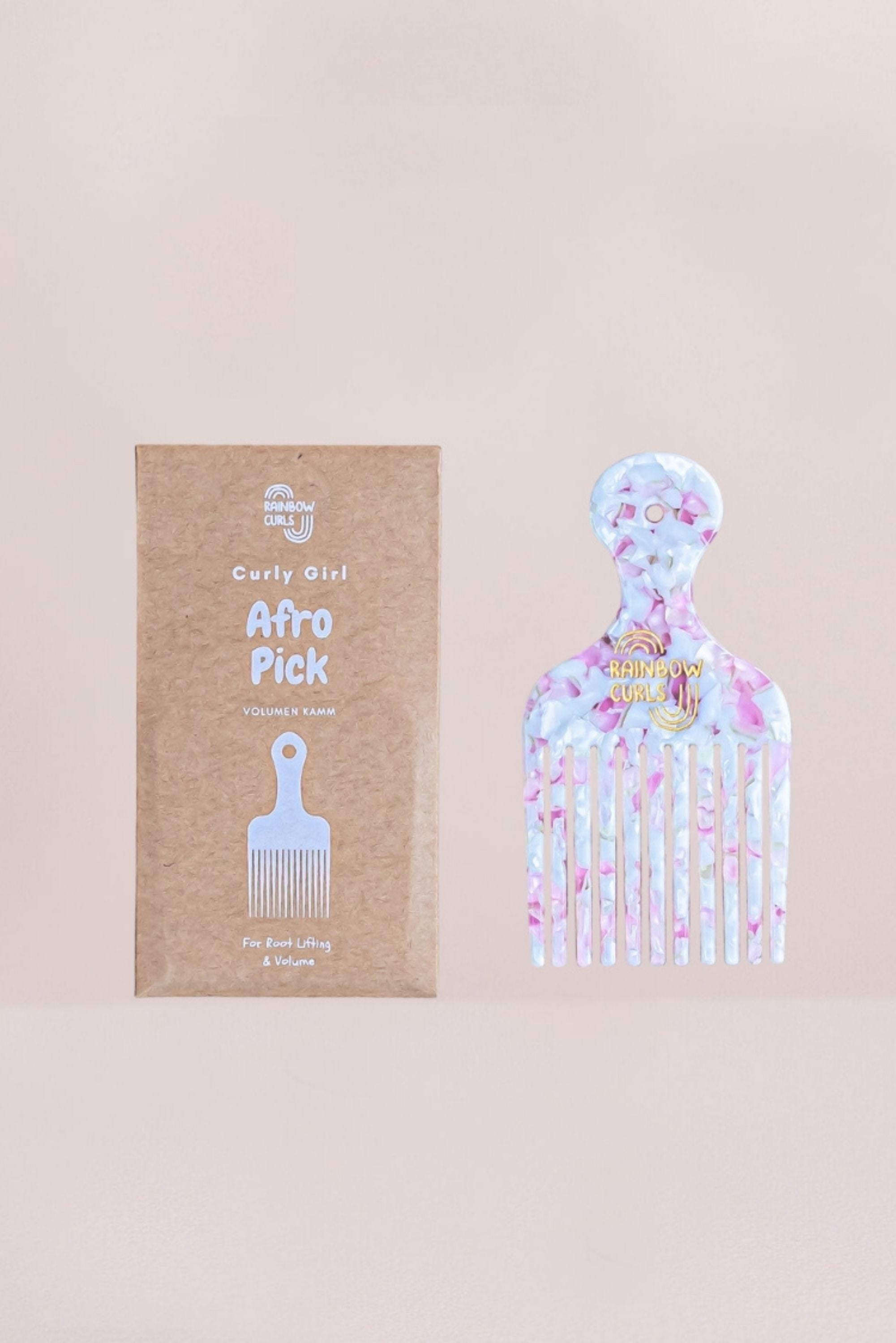Rainbow Curls | Afro Pick (verschiedene Farben)