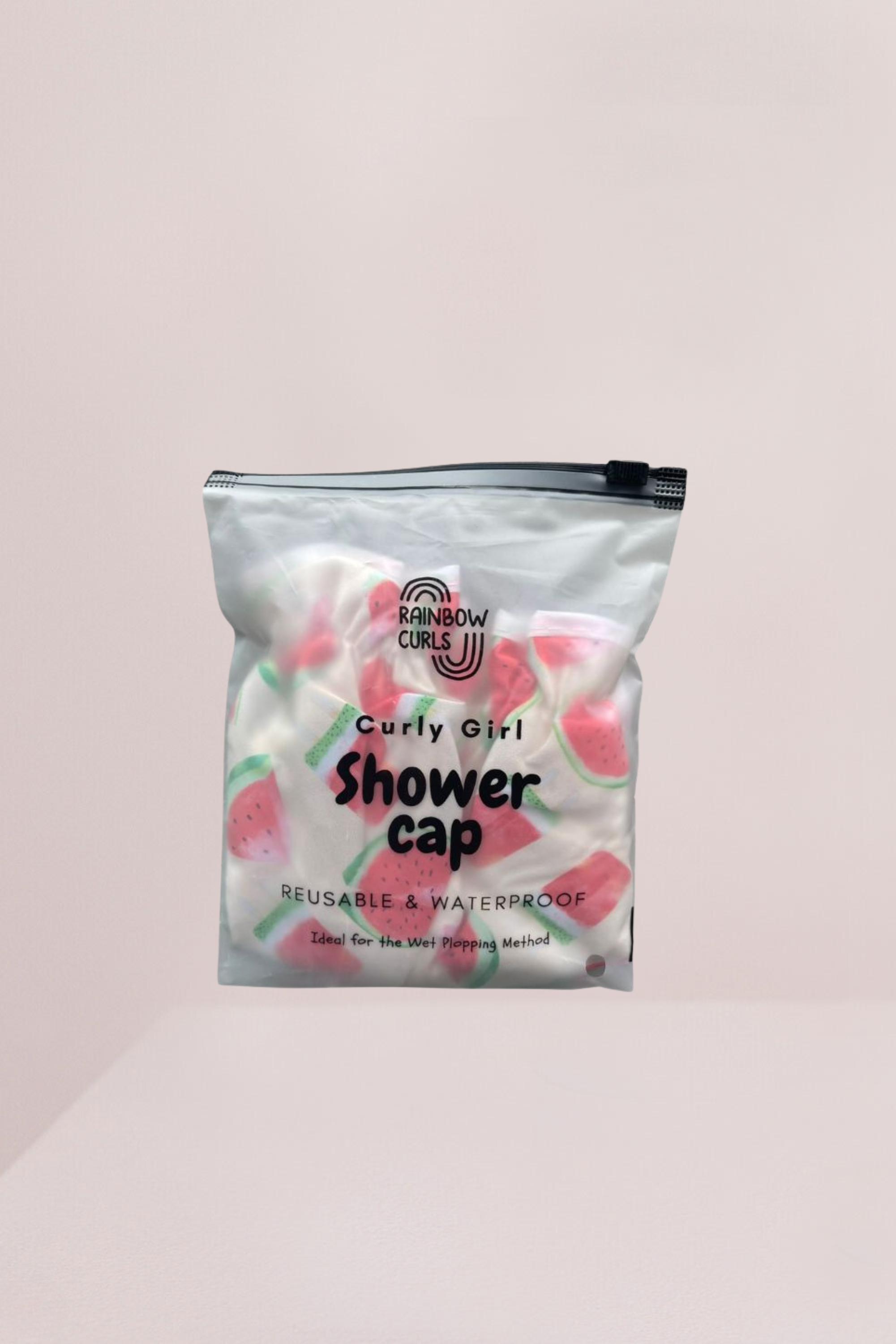 Rainbow Curls | Curly Hair Shower Cap