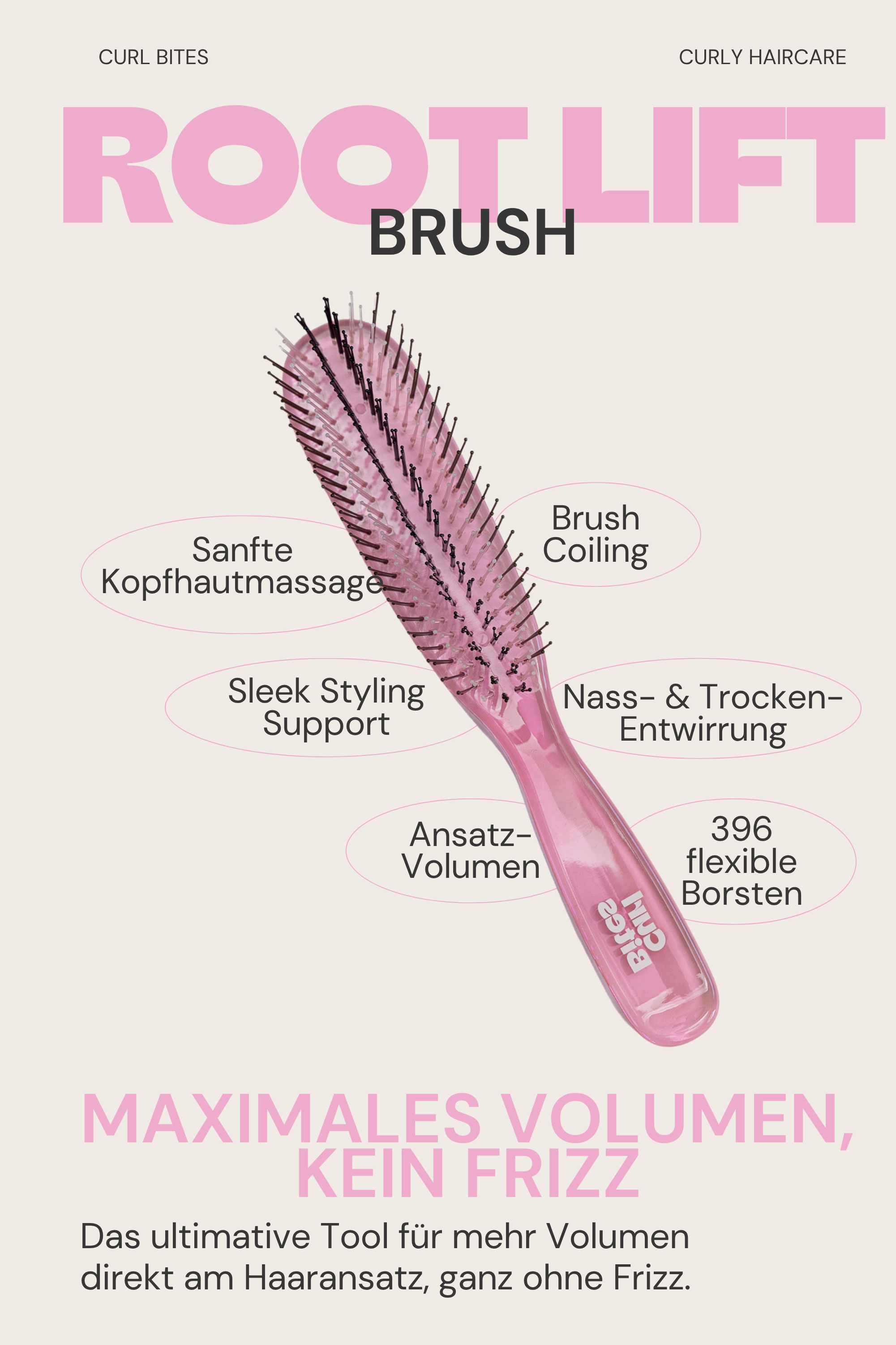 Curl Bites | 396 Root Lift Brush