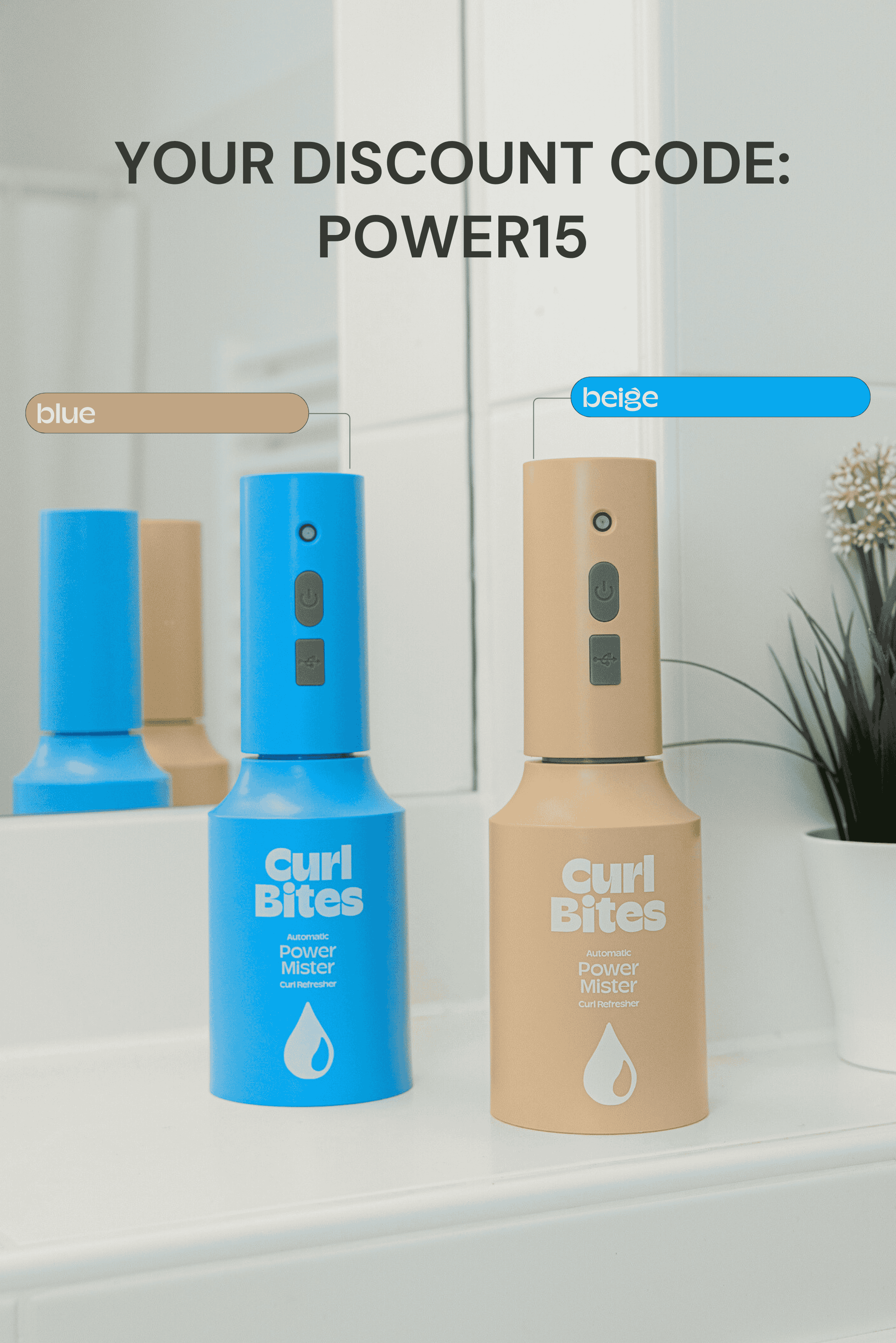 Curl Bites | Automatic Power-Mister | Curl Refresher